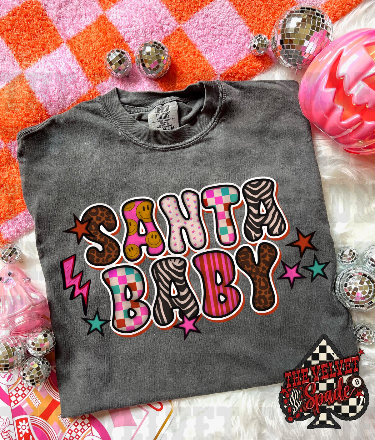SANTA BABY TEE