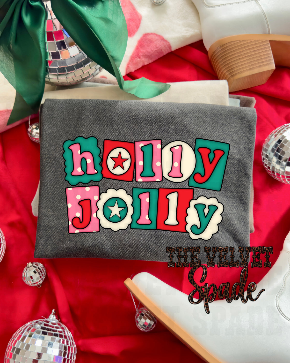 HOLLY JOLLY TEE