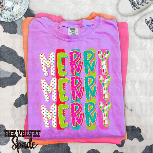 MERRY MERRY MERRY TEE