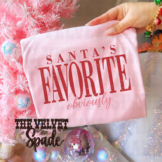 SANTAS FAVORITE TEE